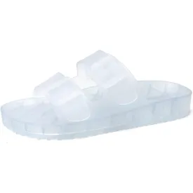Adjustable Double Buckle Comfy Slides