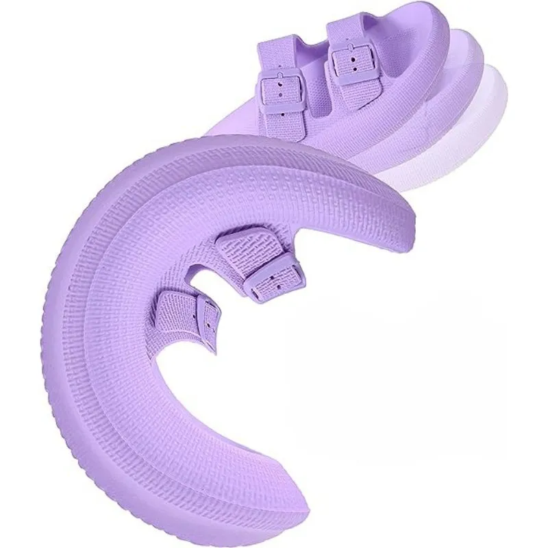 Adjustable Double Buckle Sandals