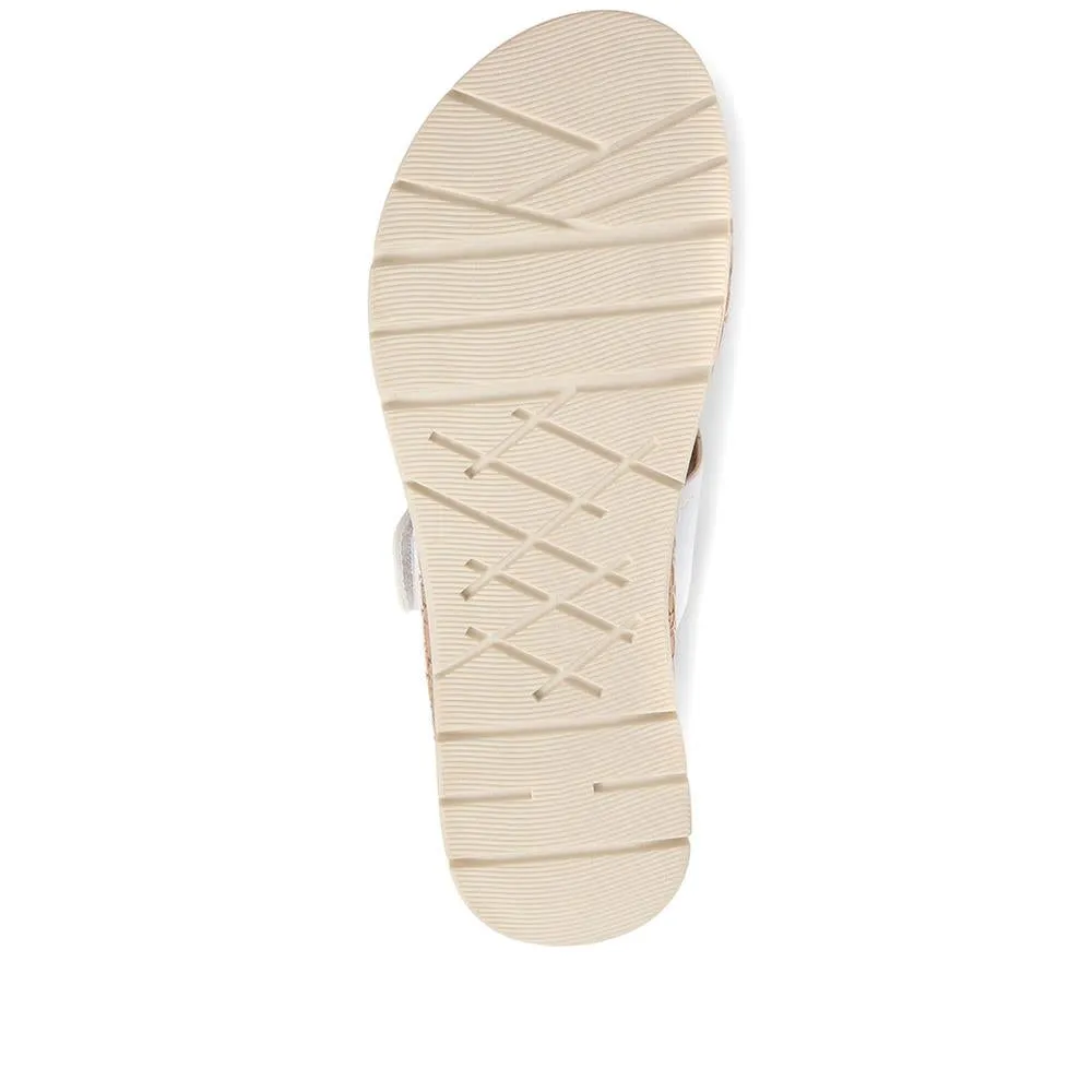 Adjustable Platform Sandals - BAIZH37013 / 323 460
