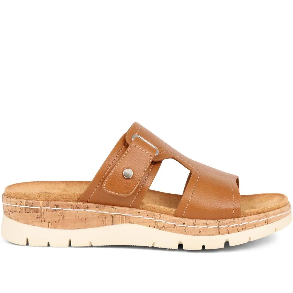 Adjustable Platform Sandals - BAIZH37013 / 323 460