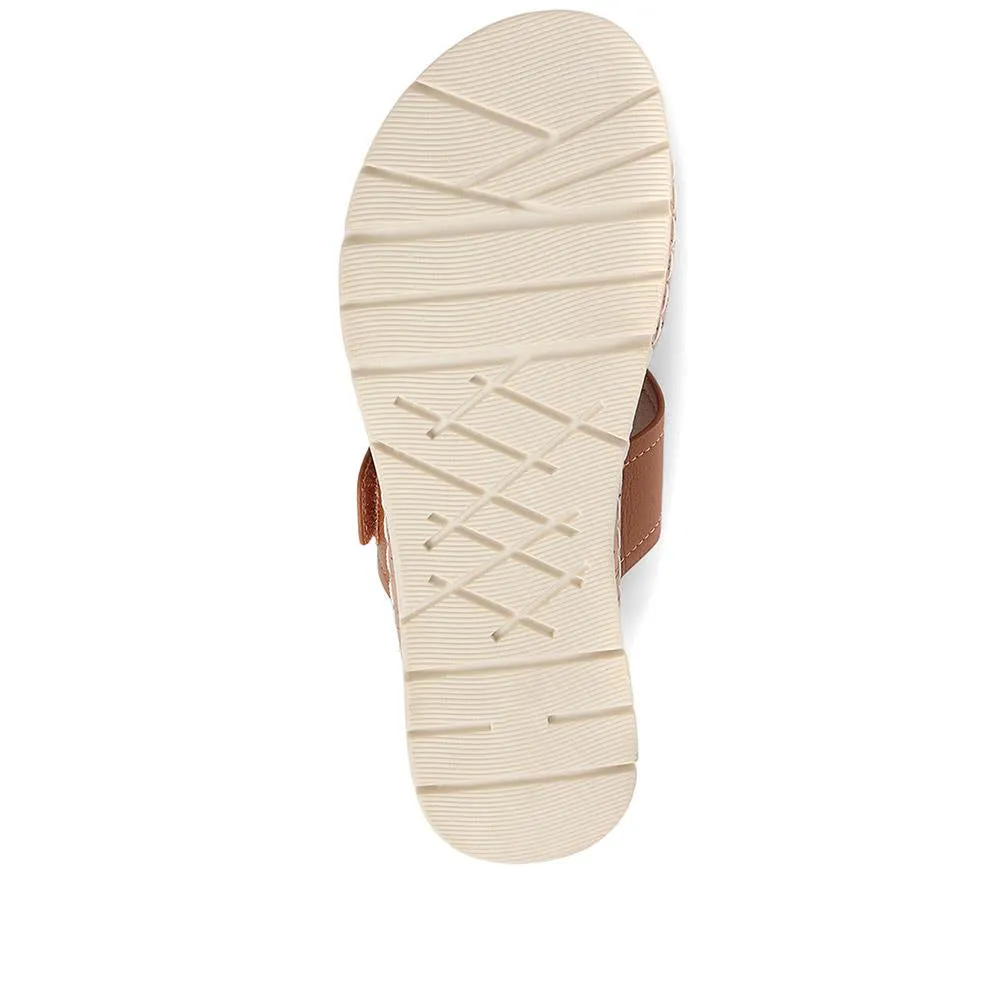 Adjustable Platform Sandals - BAIZH37013 / 323 460