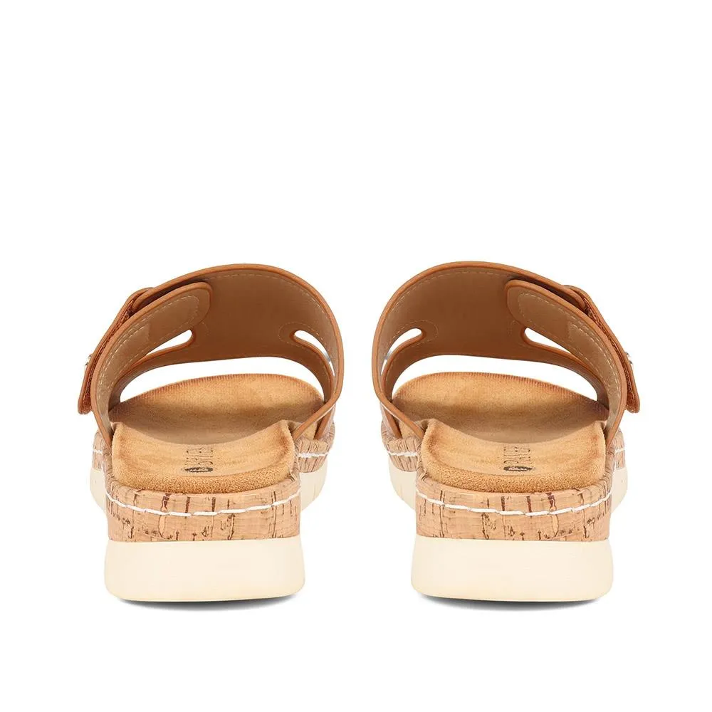 Adjustable Platform Sandals - BAIZH37013 / 323 460