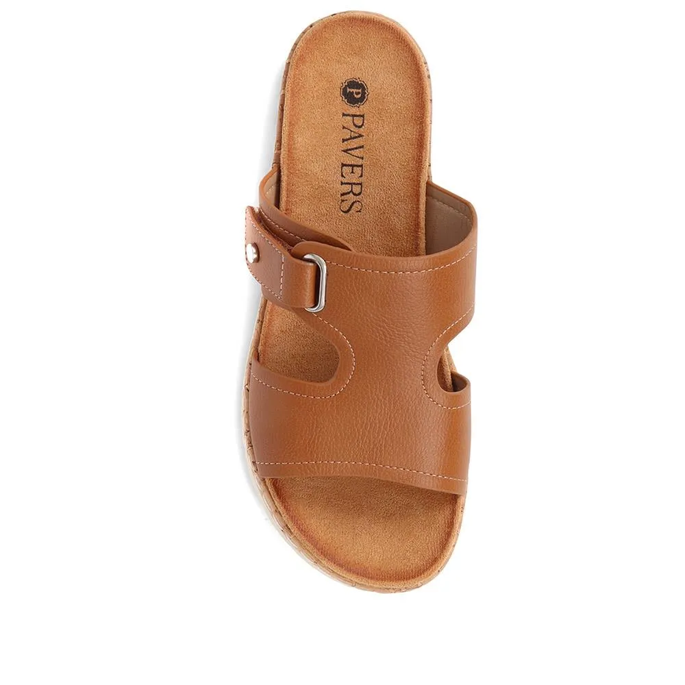 Adjustable Platform Sandals - BAIZH37013 / 323 460