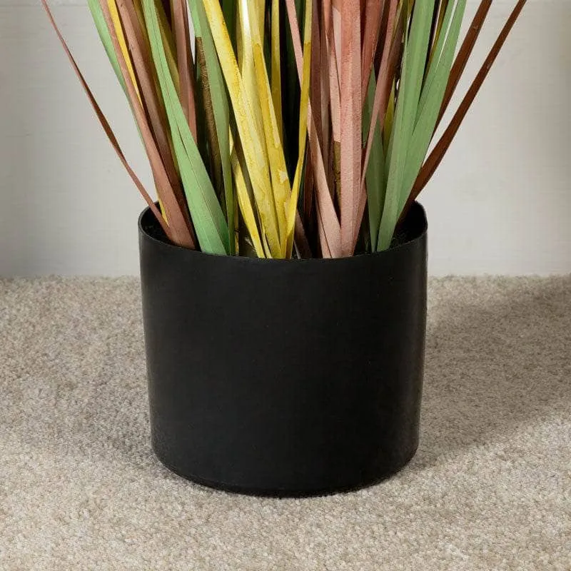Artificial Colourful Eremurus Grass With Plastic Pot - 91cm