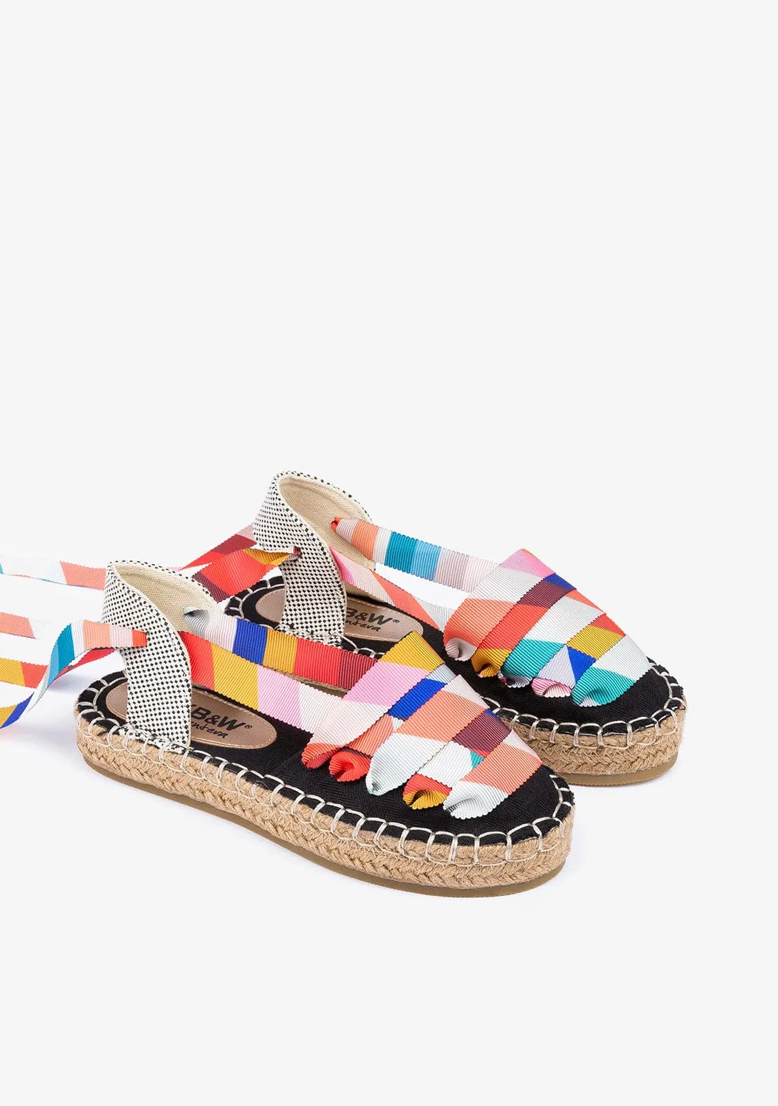 B&W Girl's Multicolour Espadrilles