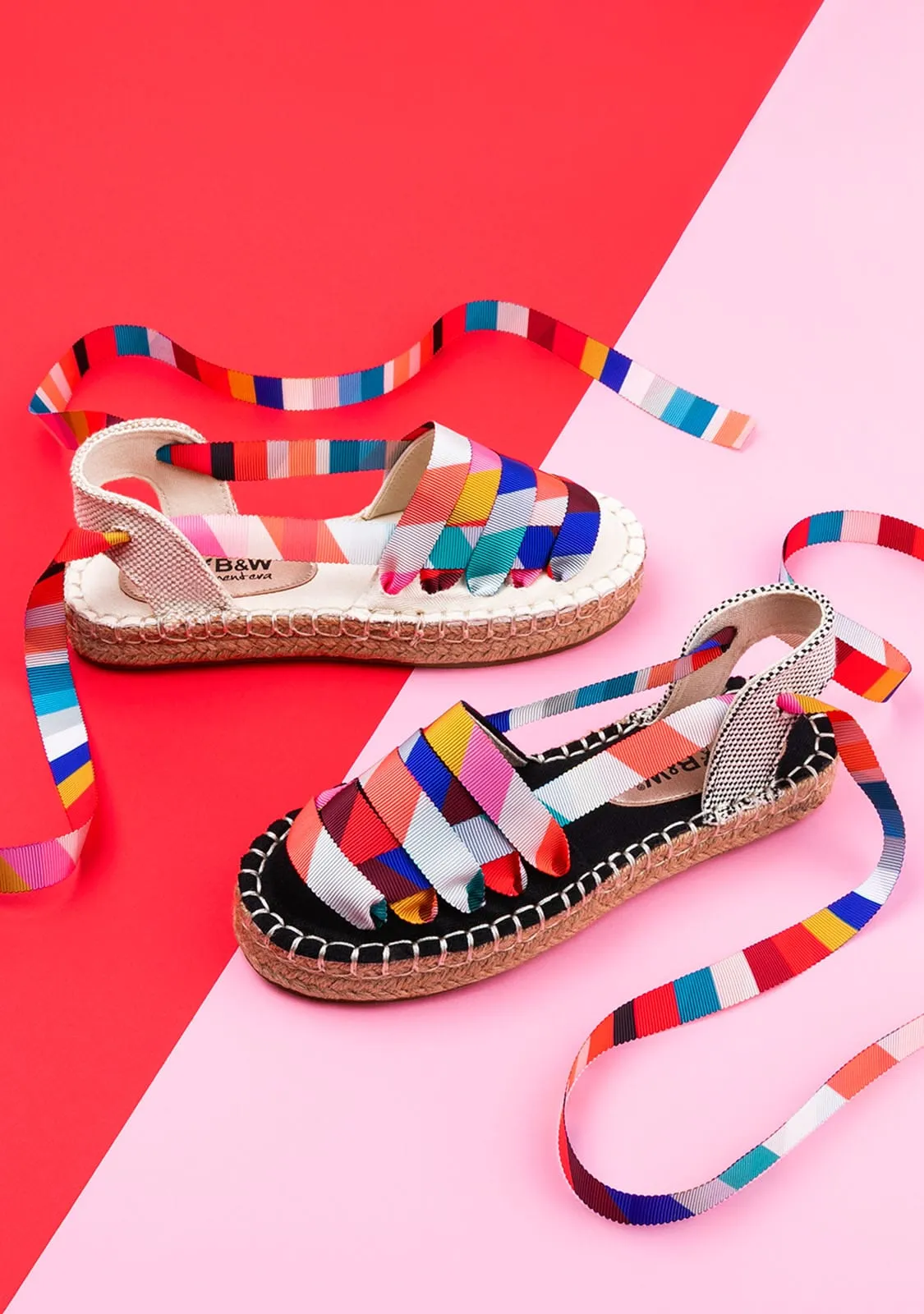 B&W Girl's Multicolour Espadrilles