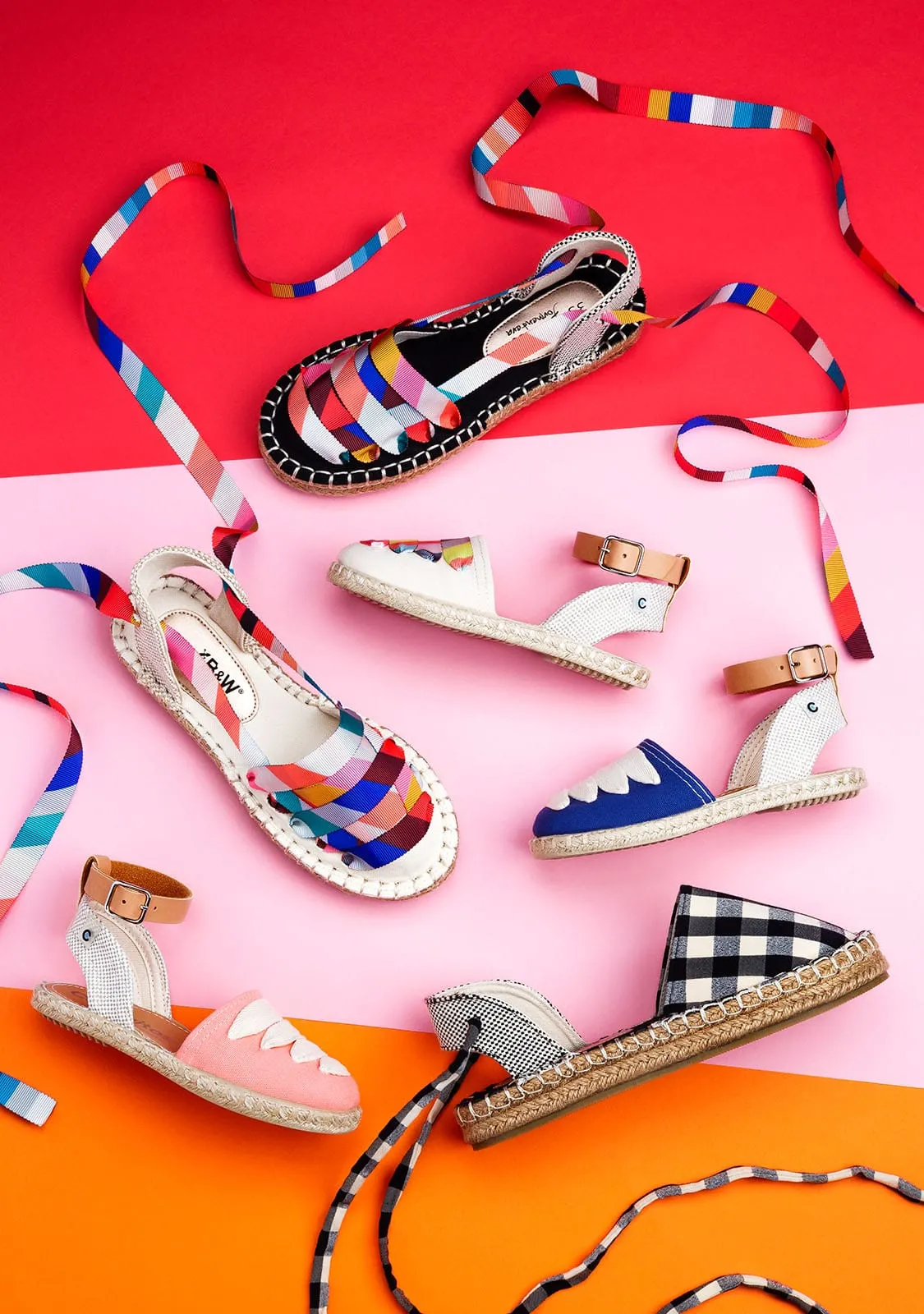 B&W Girl's Multicolour Espadrilles