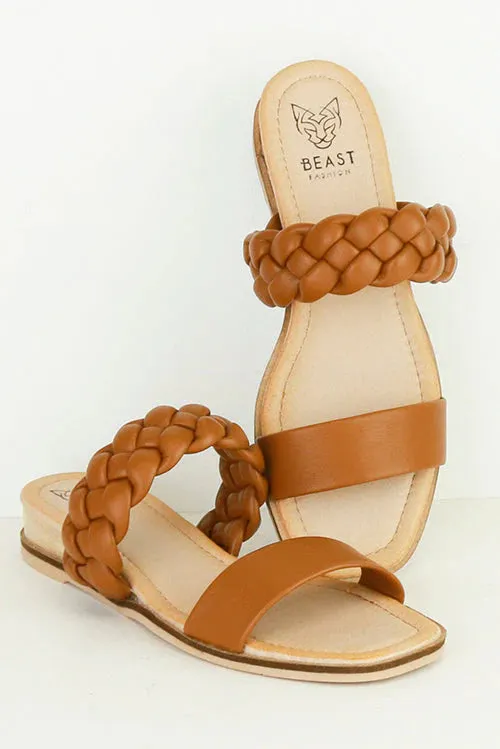 Beast Harper Braided Slide Sandals