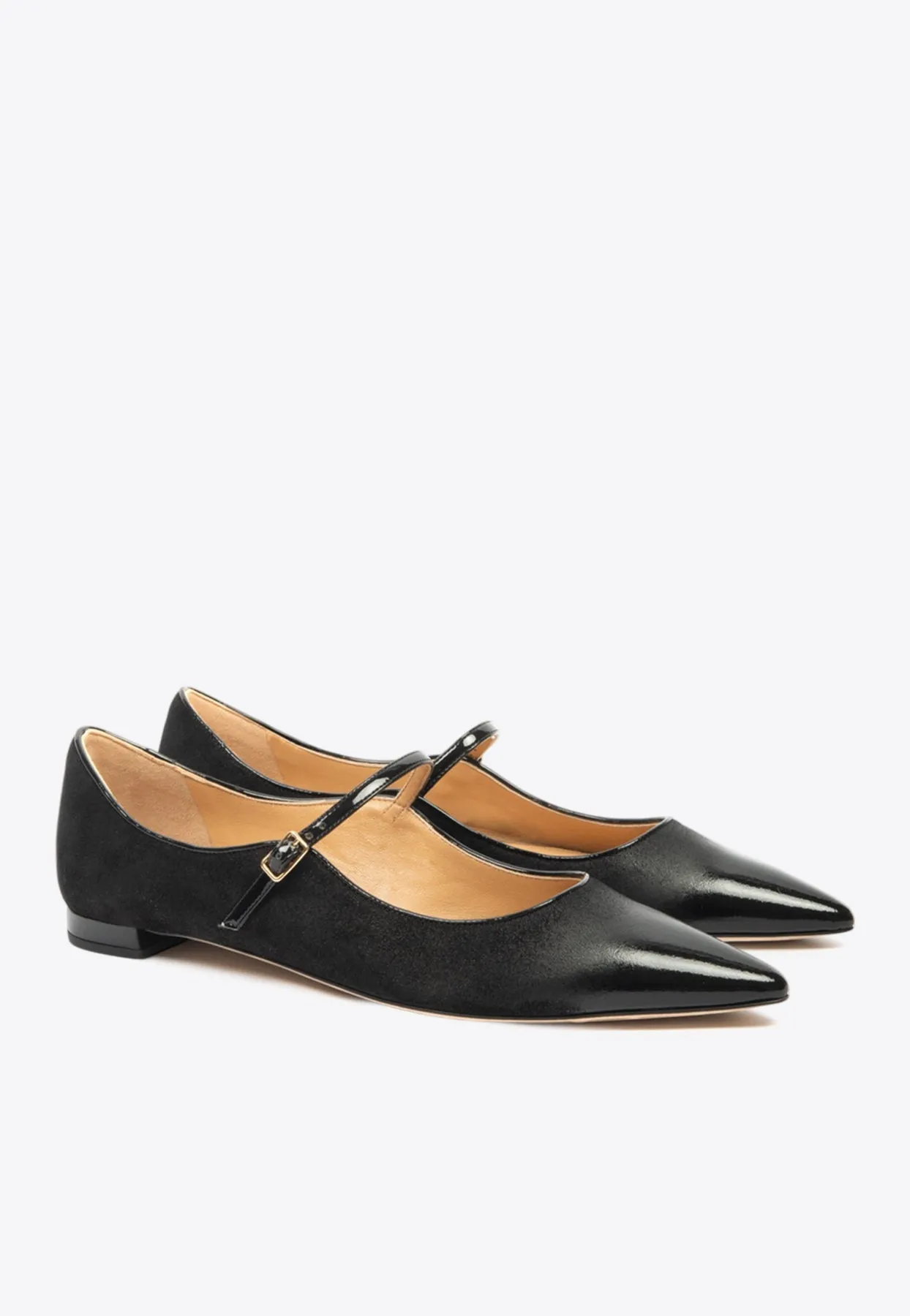 Brera Mary Jane Pointed Flats