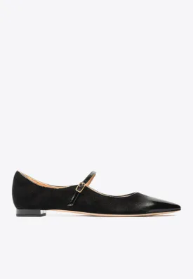 Brera Mary Jane Pointed Flats