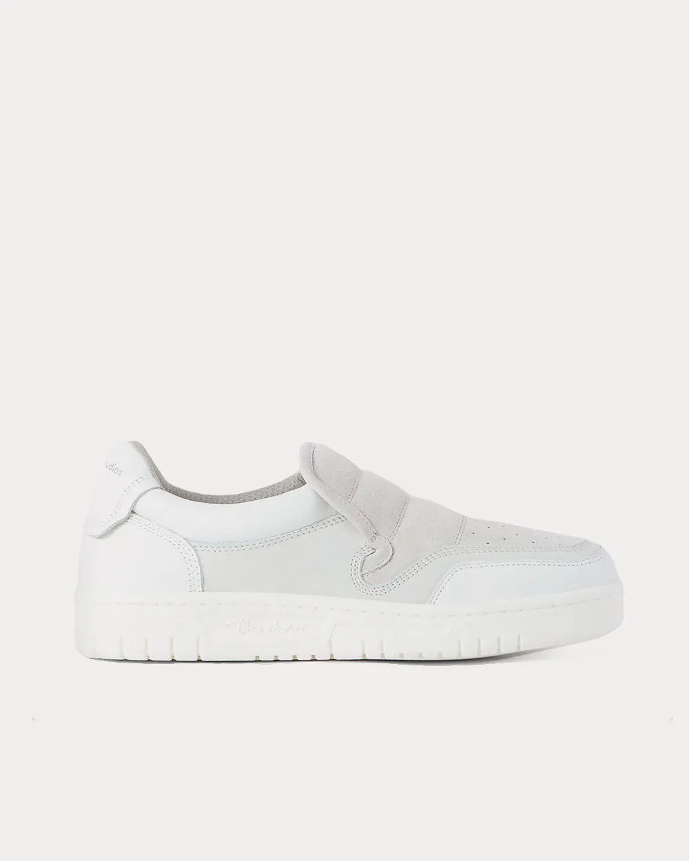 Buller White Slip On Sneakers