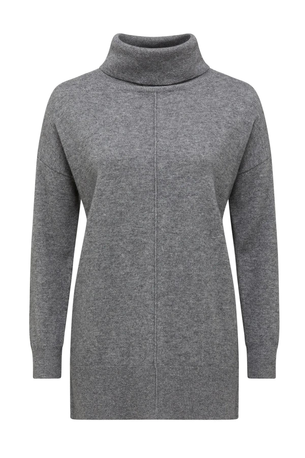 Cashwool Oversized Jumper - Grey