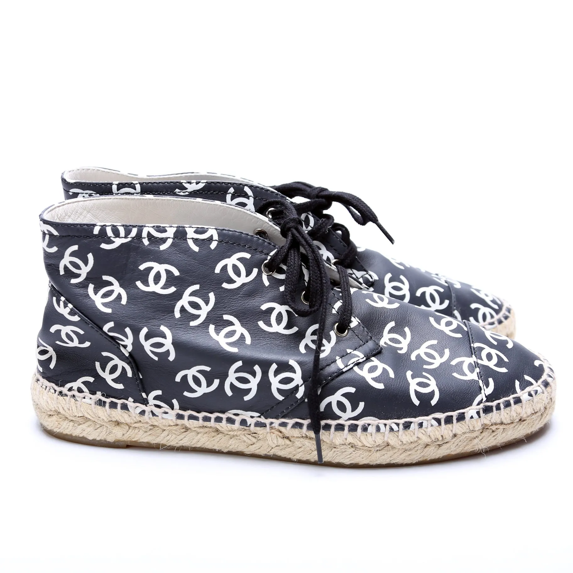 CC Lace Up Espadrilles Size 39