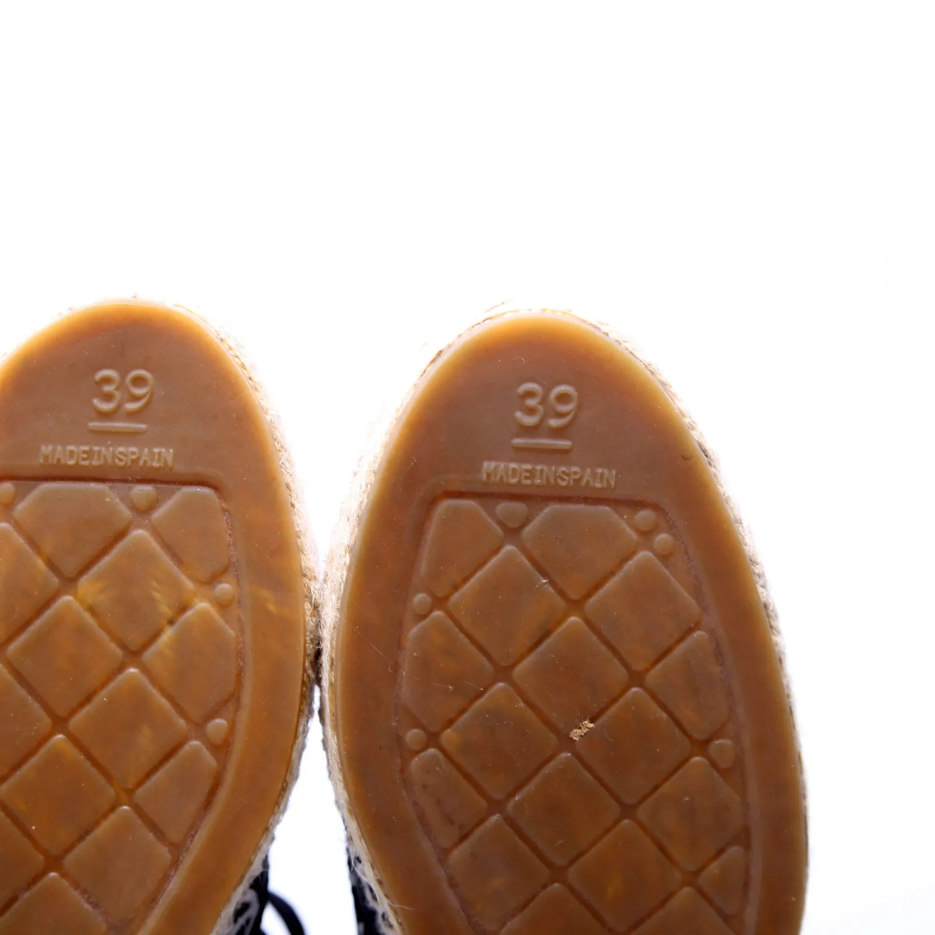 CC Lace Up Espadrilles Size 39