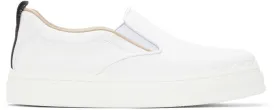ChloÃ© White Lauren Slip-On Sneakers