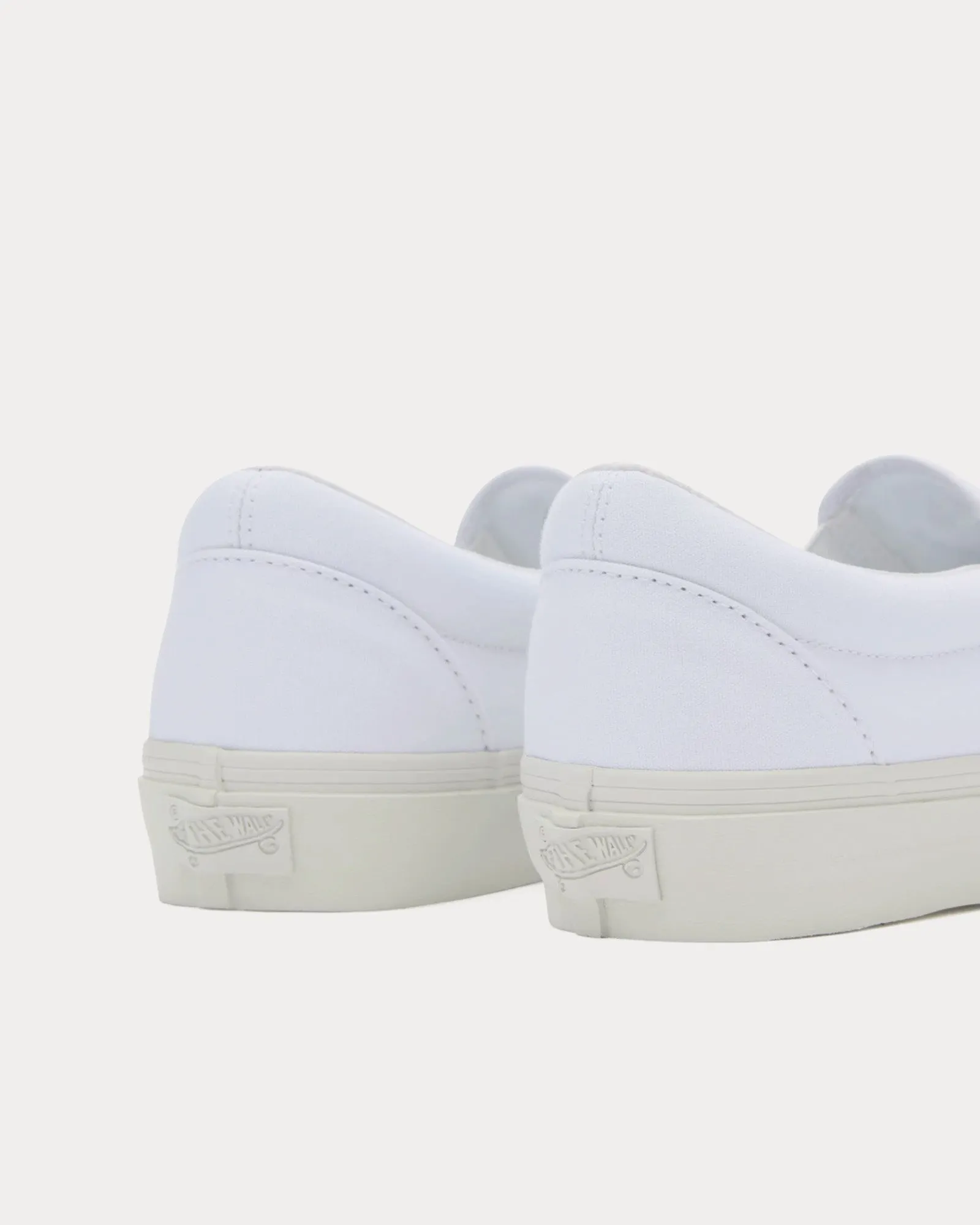 Classic LX White Slip On Sneakers
