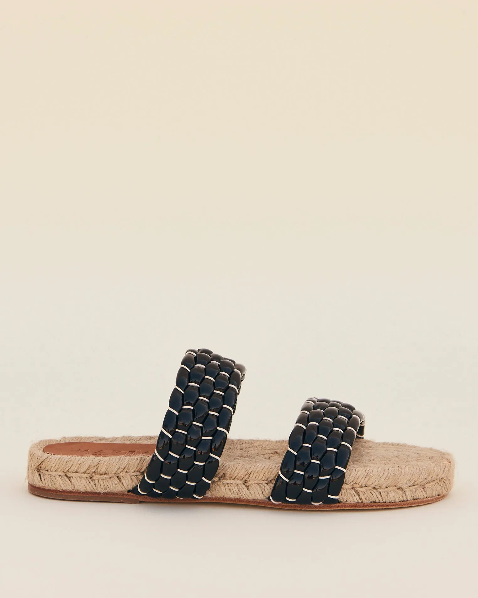 DOBLE BANDA ESPADRILLE - BLACK
