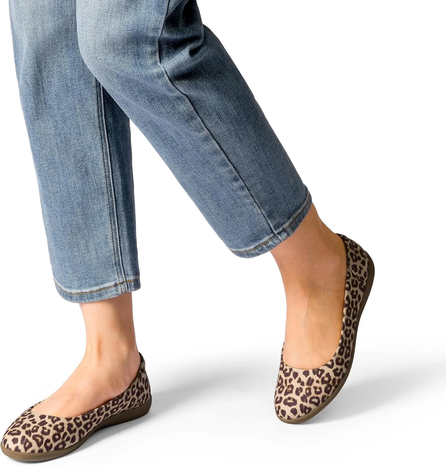 DREAM PAIRS Womens Comfortable Ballet Dressy Work Flats, Round Toe Slip on Office Shoes