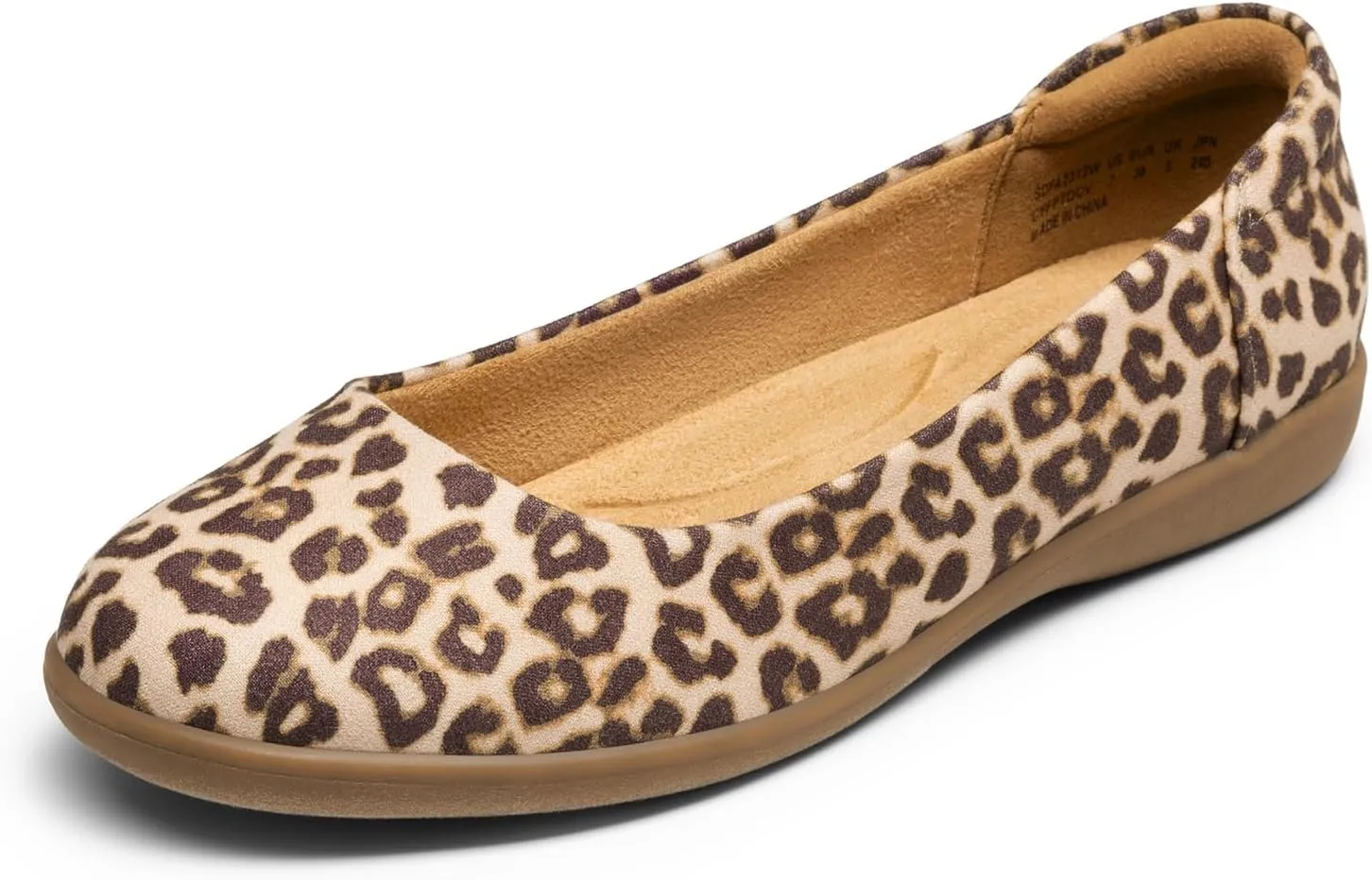 DREAM PAIRS Womens Comfortable Ballet Dressy Work Flats, Round Toe Slip on Office Shoes