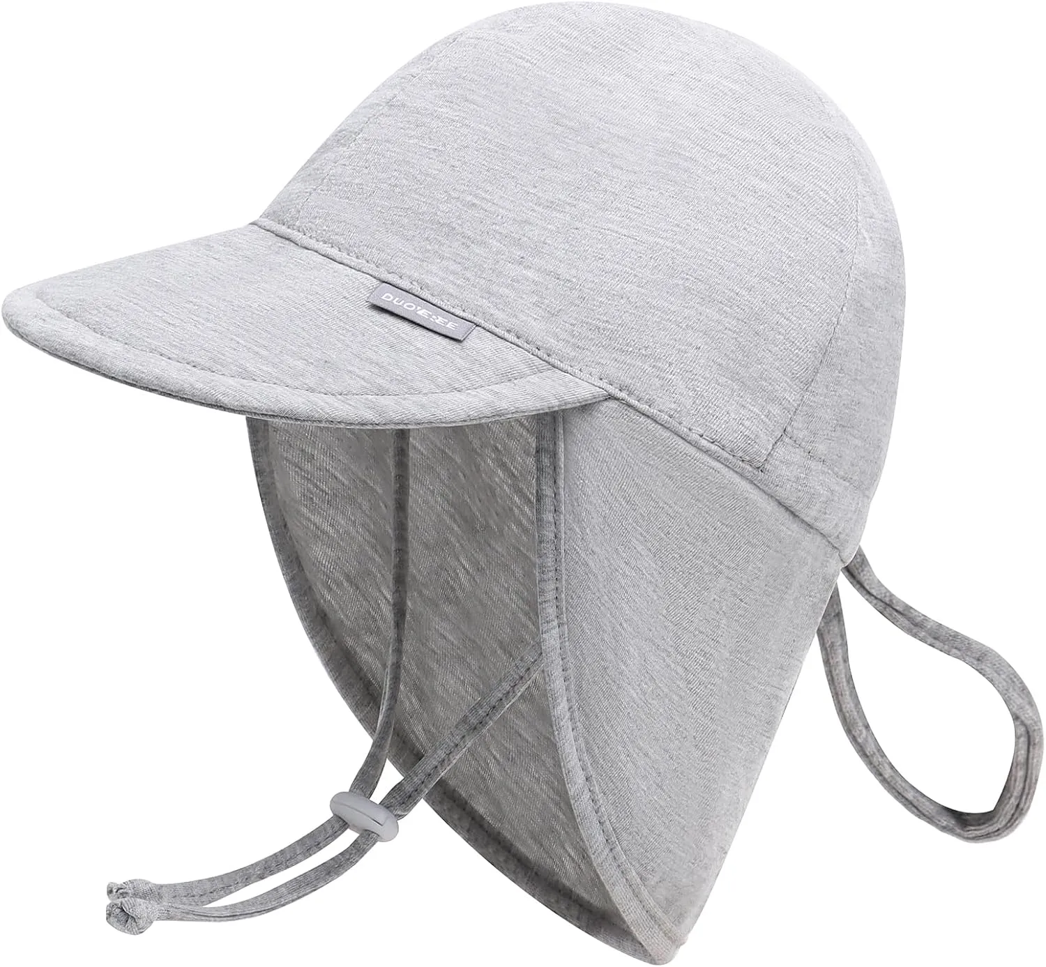 Duoyeree UPF 50  Baby Sun Hat with Ear and Neck Protection - Toddler Beach Hat for Boys & Girls - Ideal for Summer Fun