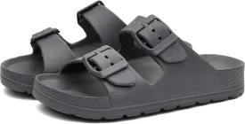 EasyStar Boys and Girls Adjustable Strap EVA Slipper Sandal