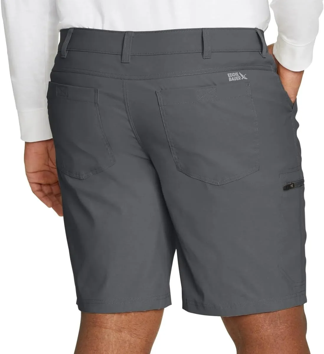Eddie Bauer Men??s UPF 50  Classic Fit Stretch Lightweight Tech Short