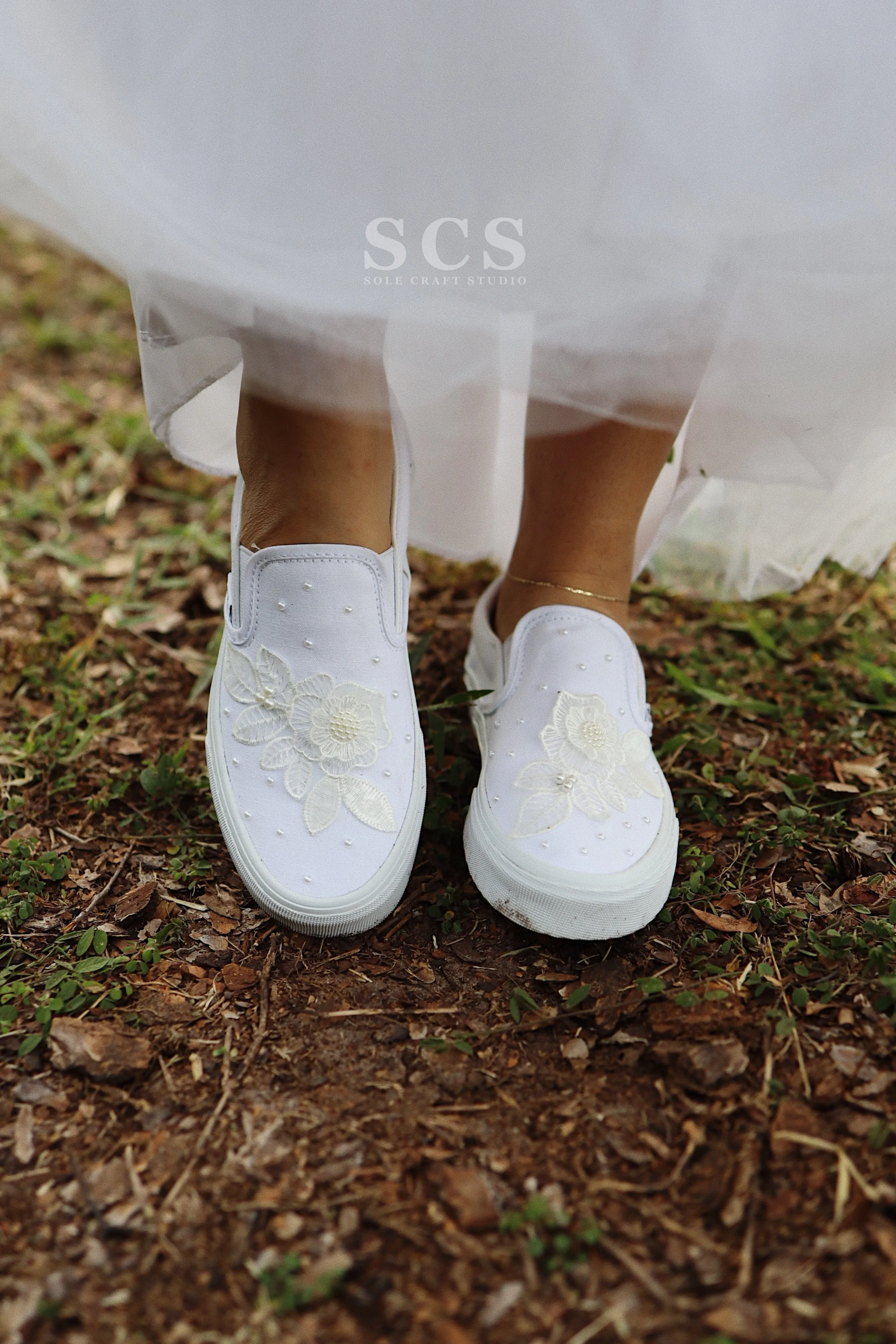 Floral Slip-On Canvas