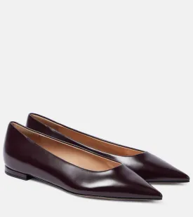 Gianvito Rossi Leather ballet flats