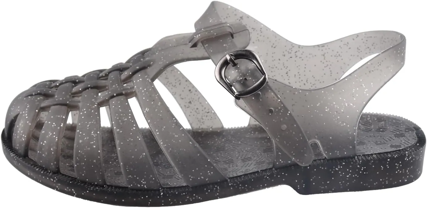 Girls Jelly Sandals Mary Jane Flats Kids Baby Character Princess Dress Costume Ballet Beach Sandals