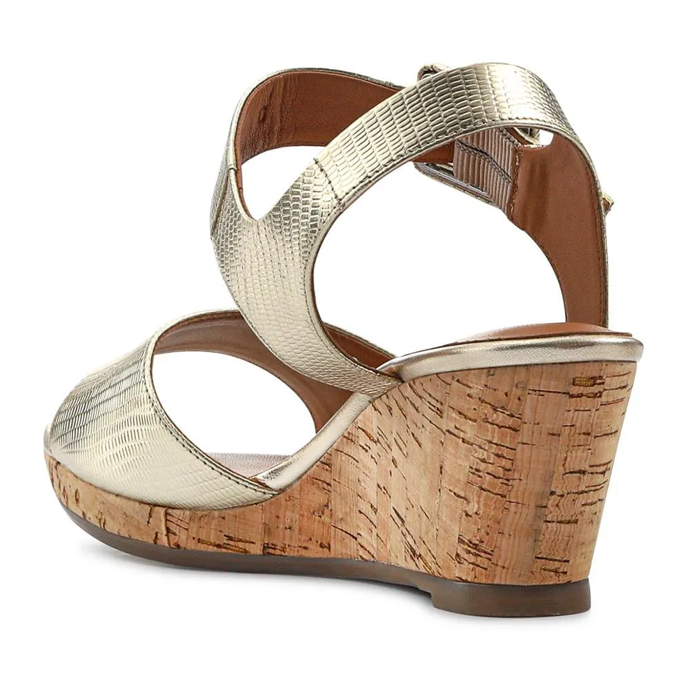 Grazina Leather Wedges  - GRAZINA / 325 045