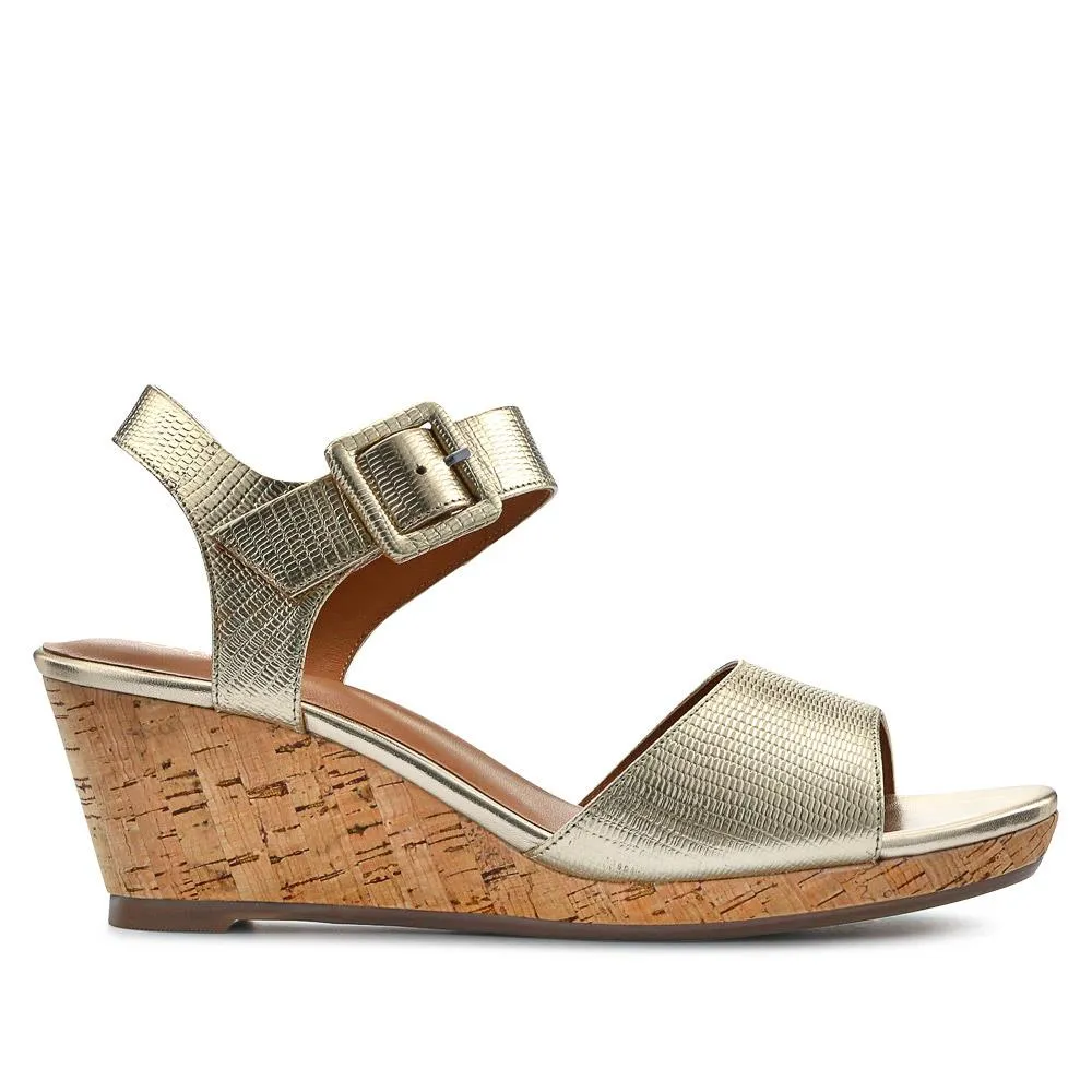 Grazina Leather Wedges  - GRAZINA / 325 045