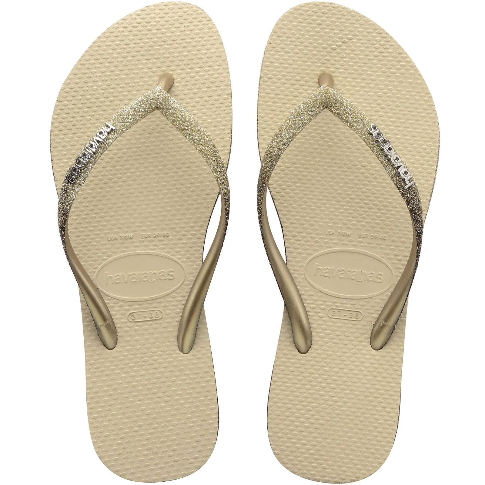 Havaianas Slim Sparkle II Flip Flops