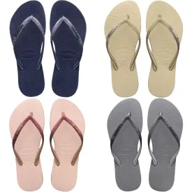 Havaianas Slim Sparkle II Flip Flops