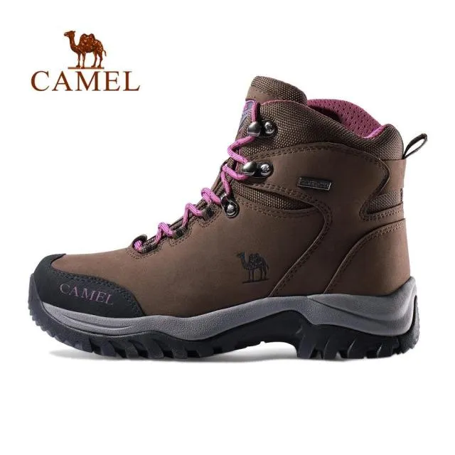 High Top Hiking Shoes Durable Anti-Slip Warm Outdoor Climbing