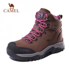 High Top Hiking Shoes Durable Anti-Slip Warm Outdoor Climbing