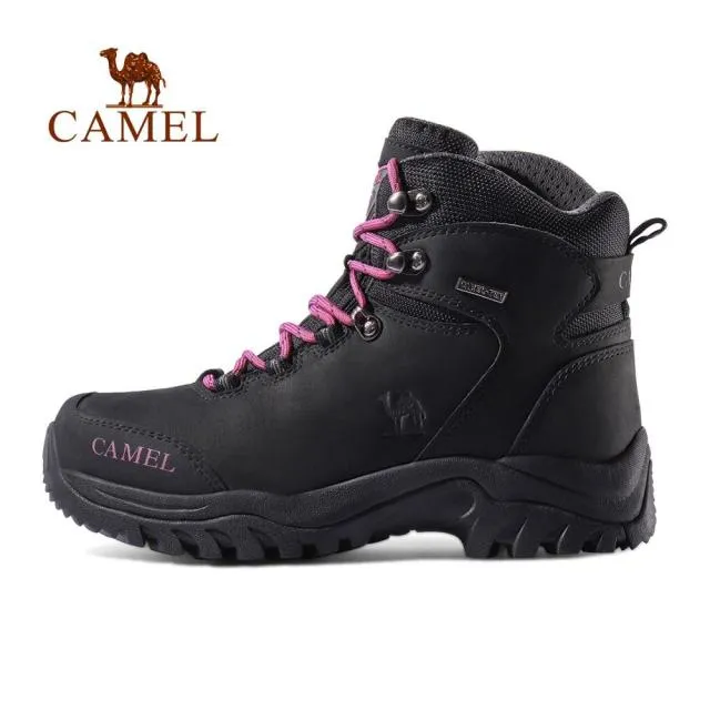 High Top Hiking Shoes Durable Anti-Slip Warm Outdoor Climbing