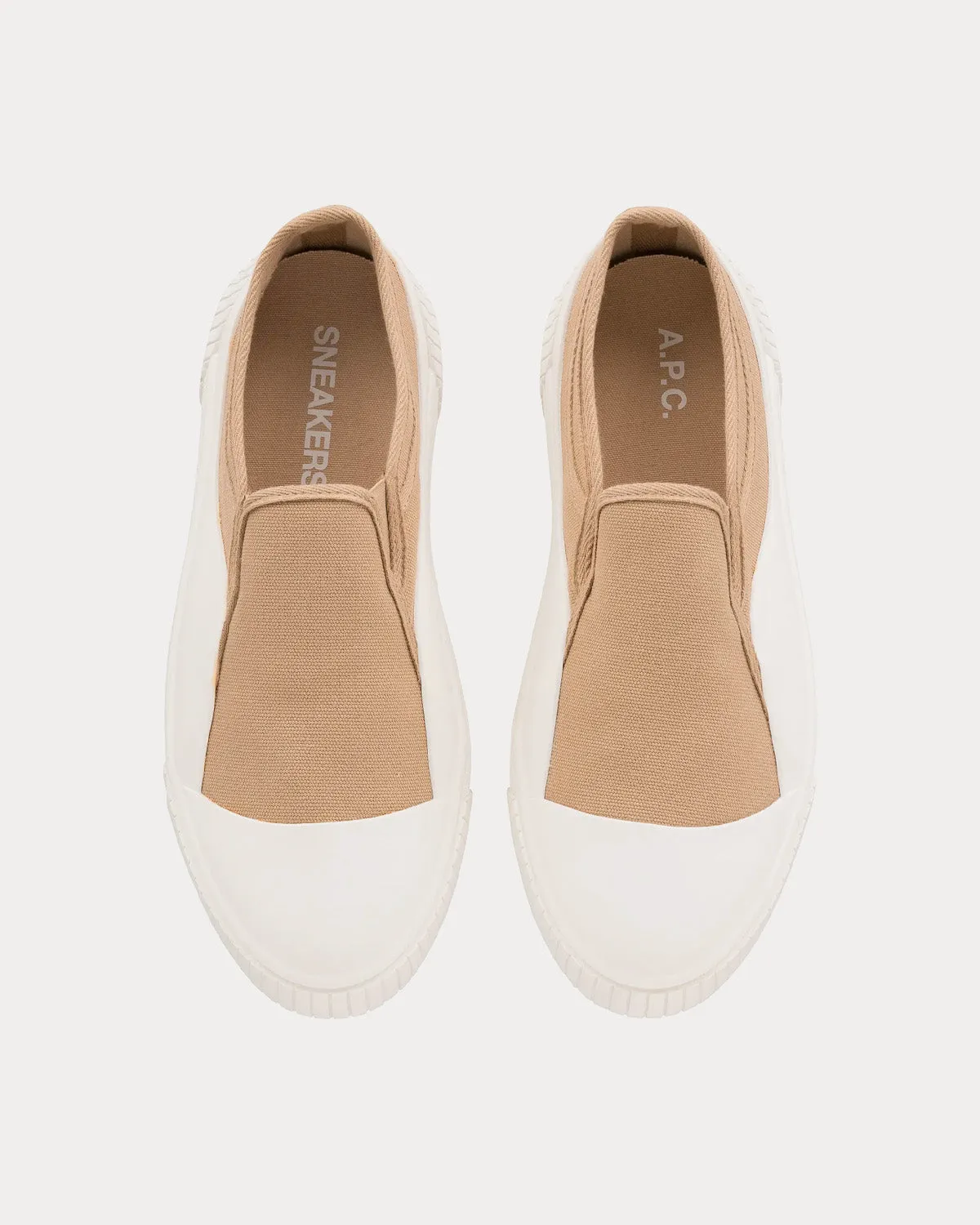 Iggy Basse Camel Slip On Sneakers