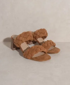 Kye Braided Camel Heel