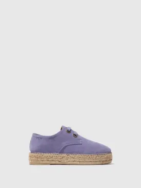Lace-up Espadrilles PETH525FLY VIOLET