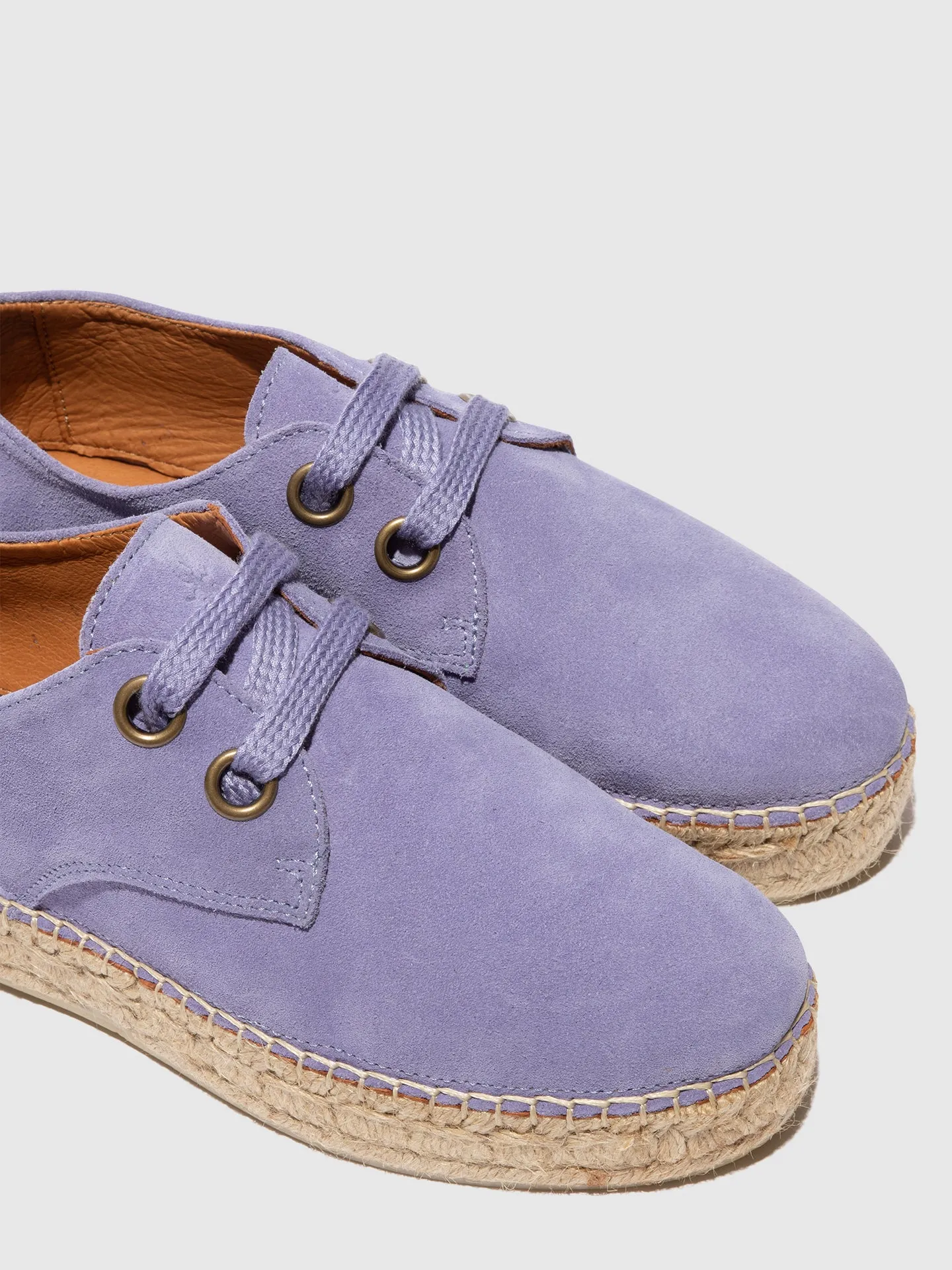 Lace-up Espadrilles PETH525FLY VIOLET