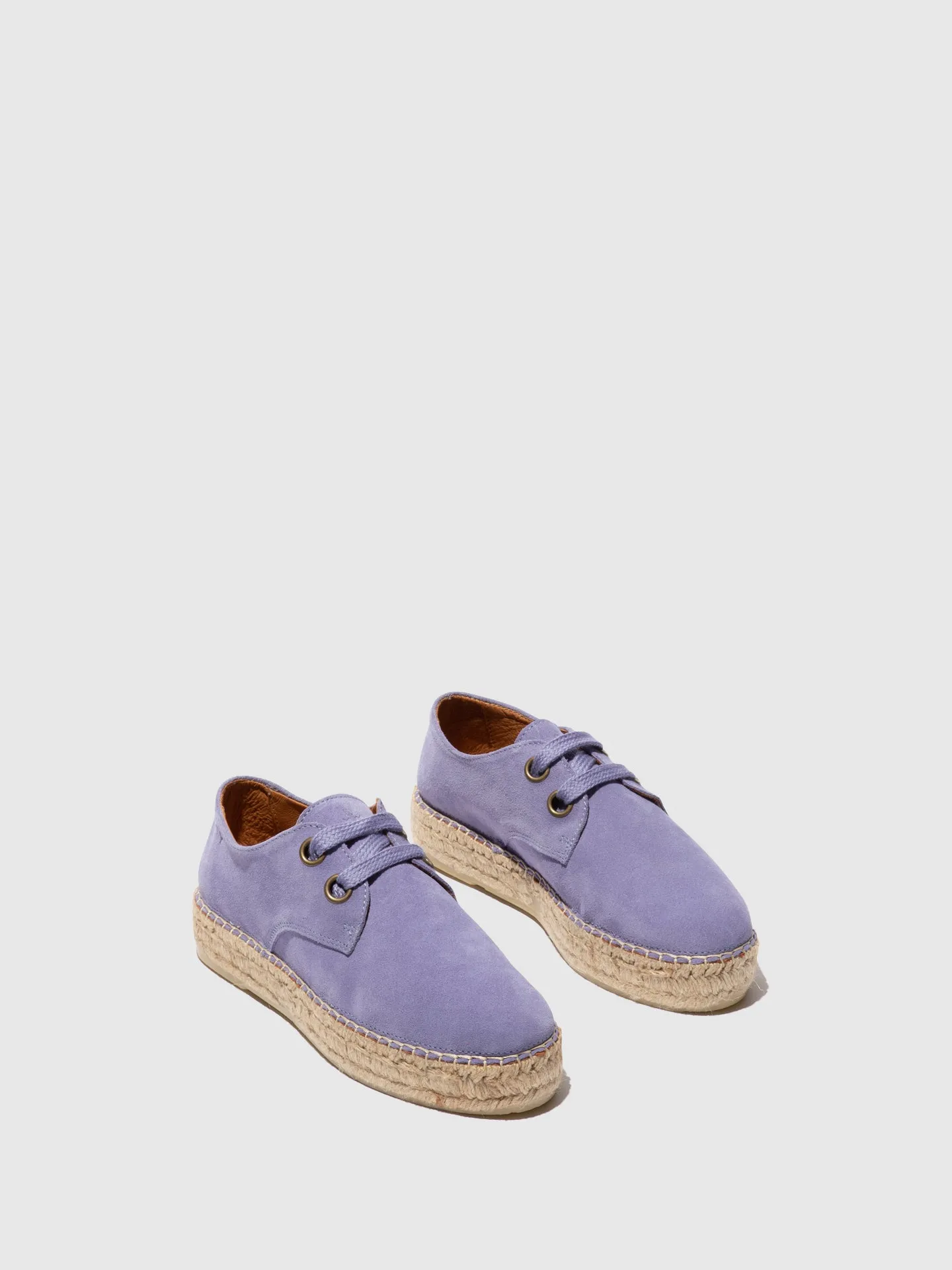 Lace-up Espadrilles PETH525FLY VIOLET