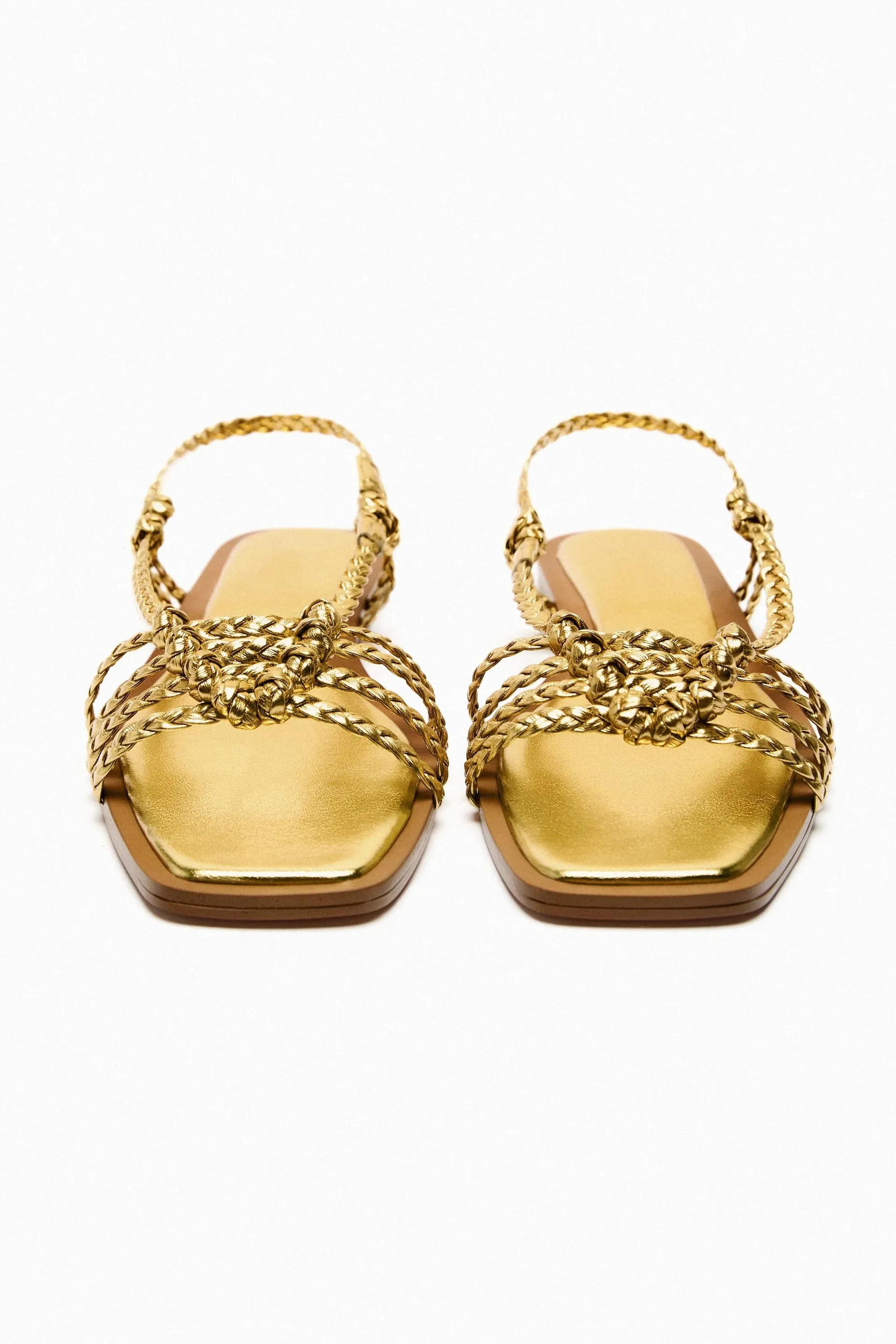 Ladies Braided Bohemian Leather Sandals