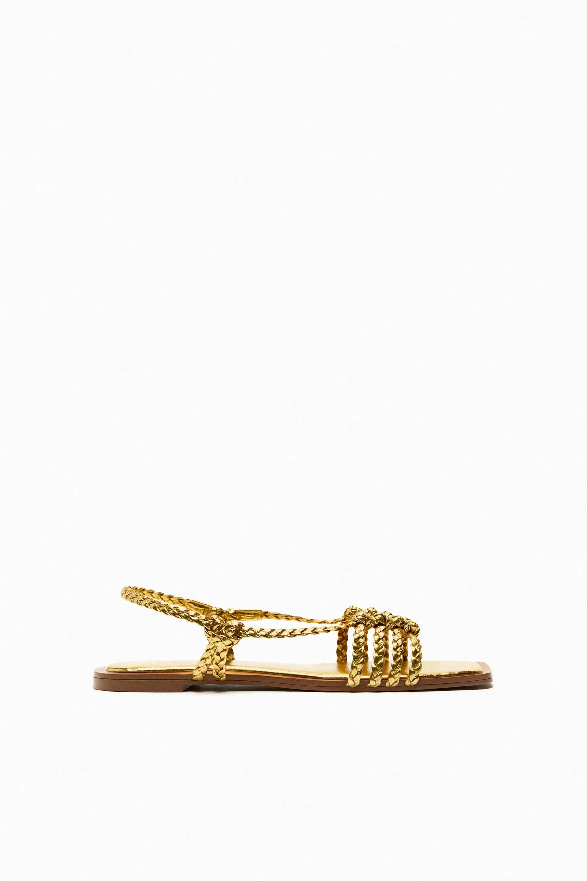 Ladies Braided Bohemian Leather Sandals