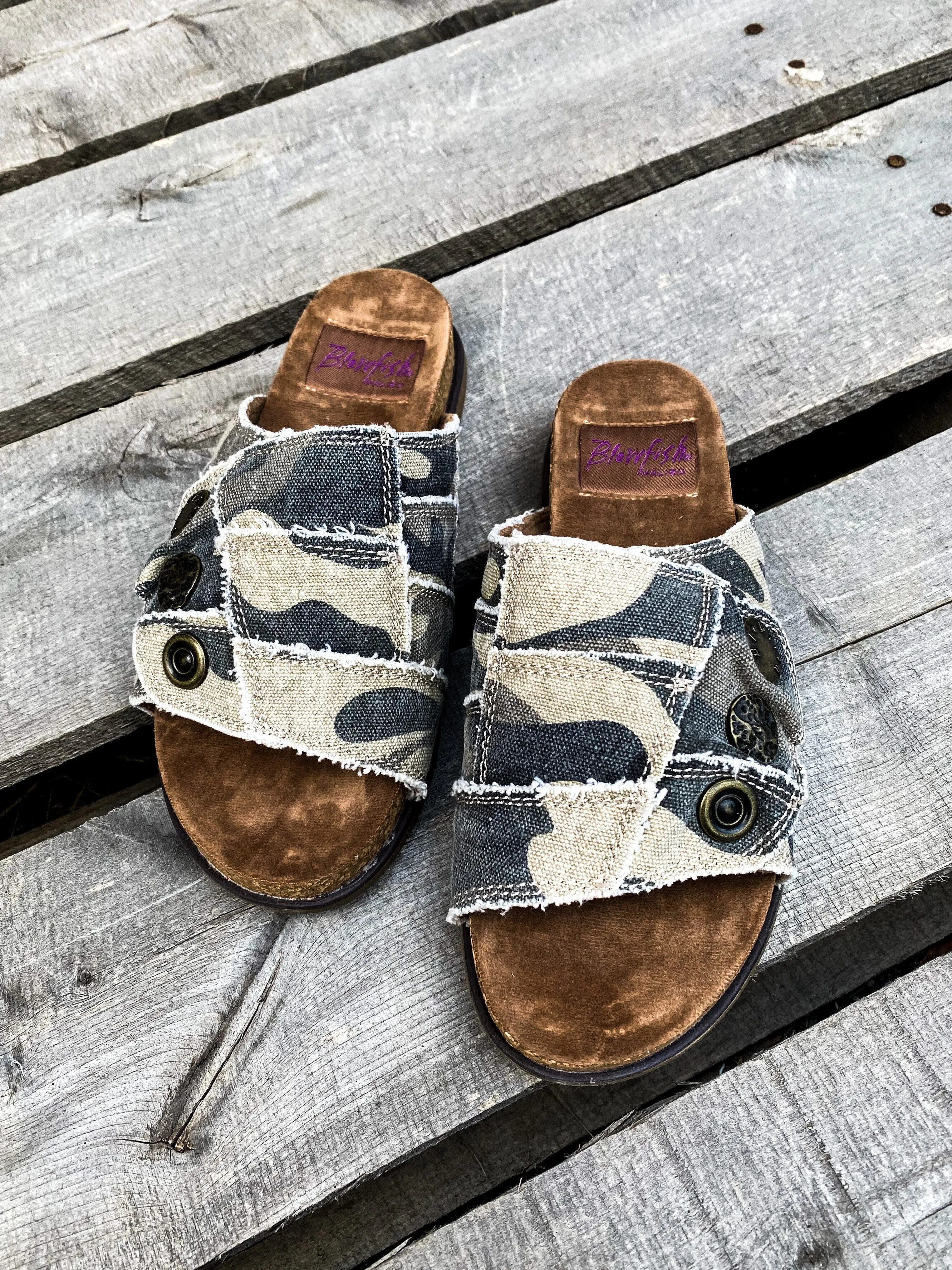 Natural Camo Fomo Blowfish Sandal
