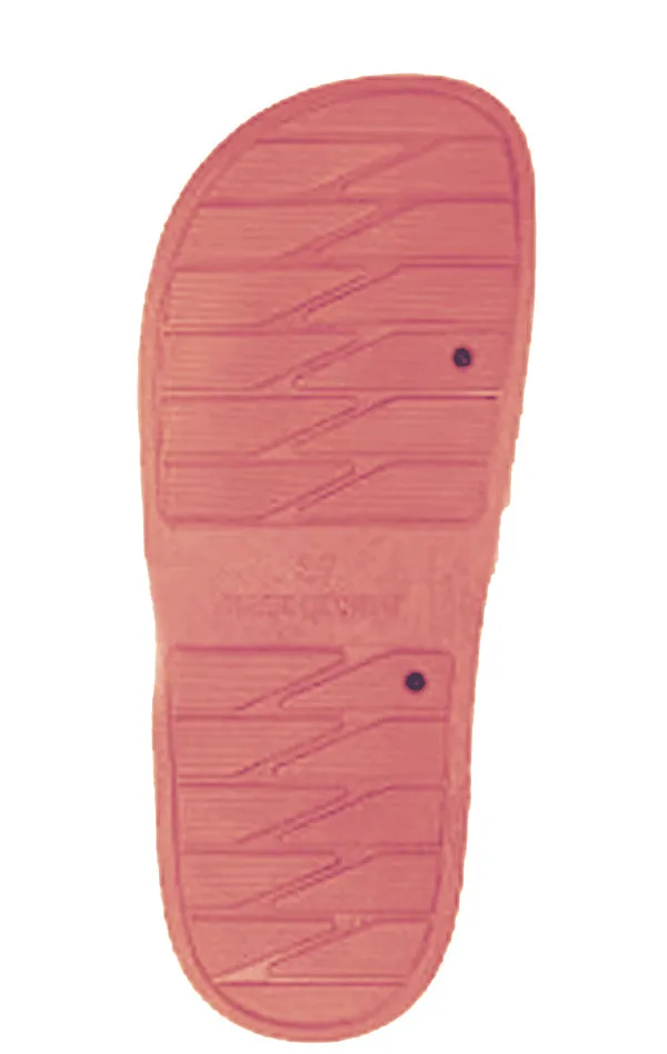 Navy Leopard Slide Sandals- sale!