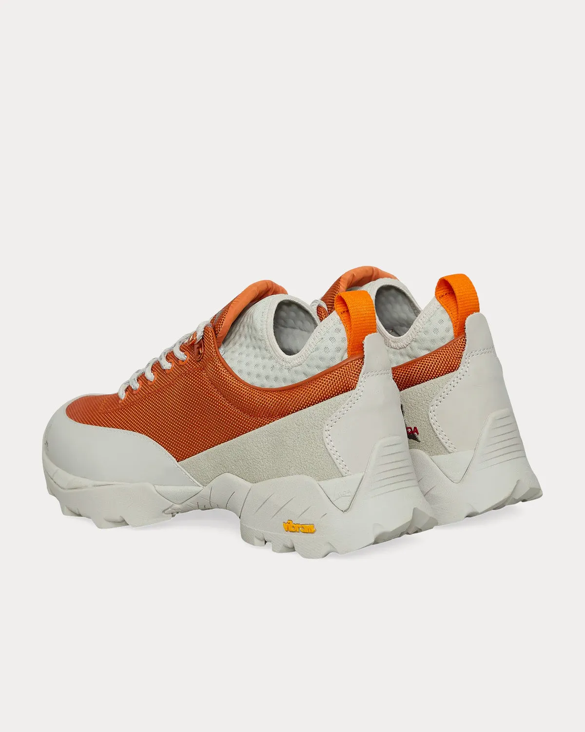 Neal Orange Low Top Sneakers