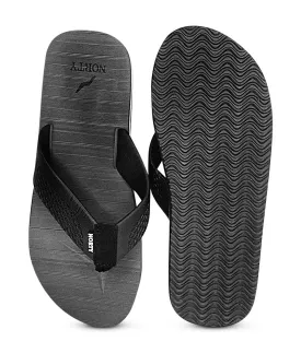 Norty MEN'S 8-13 SANDALS BLACK GREY   11124