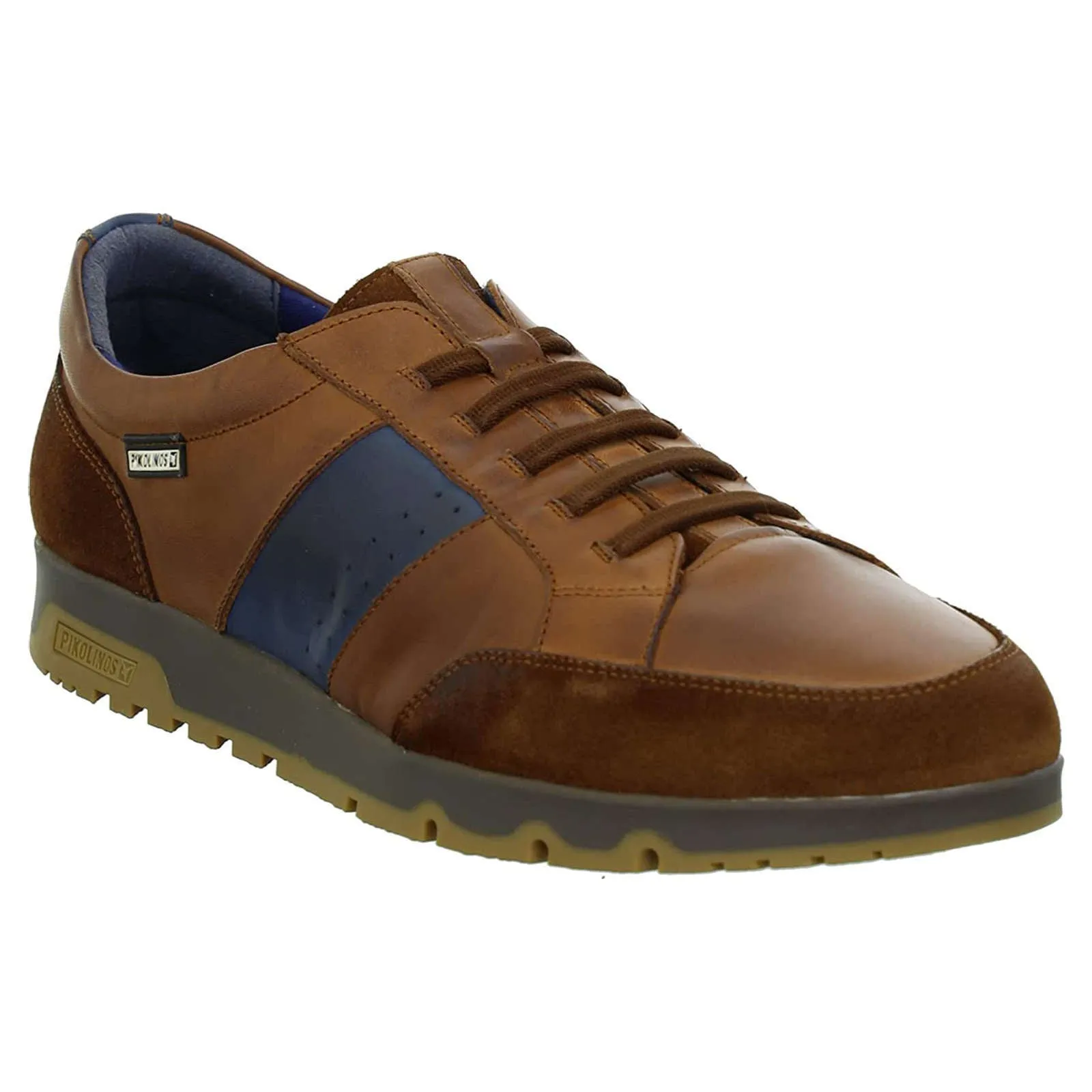 Pikolinos Alarcon Calfskin Leather Men's Slip-On Trainers