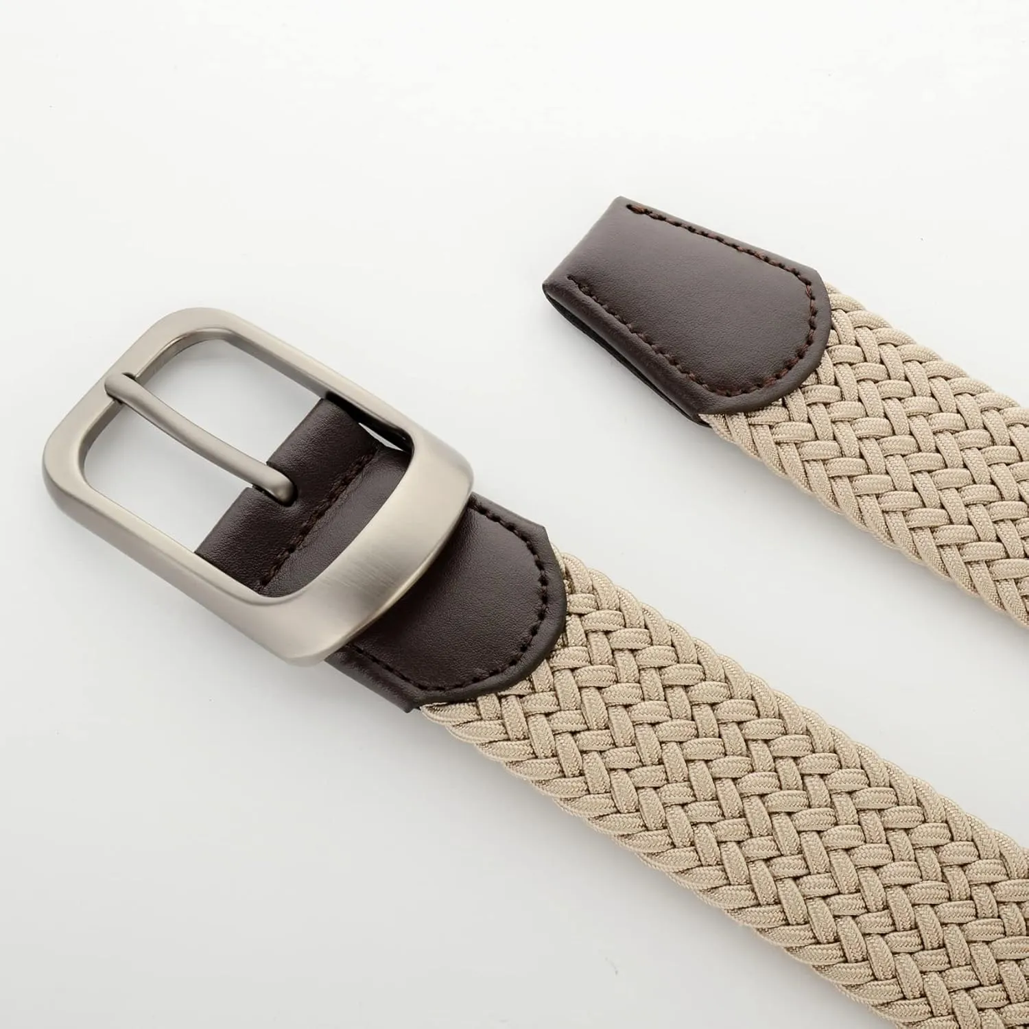 Plus Size 43'' to 75'' Mens Elastic Stretch Belts Big and Tall Belt