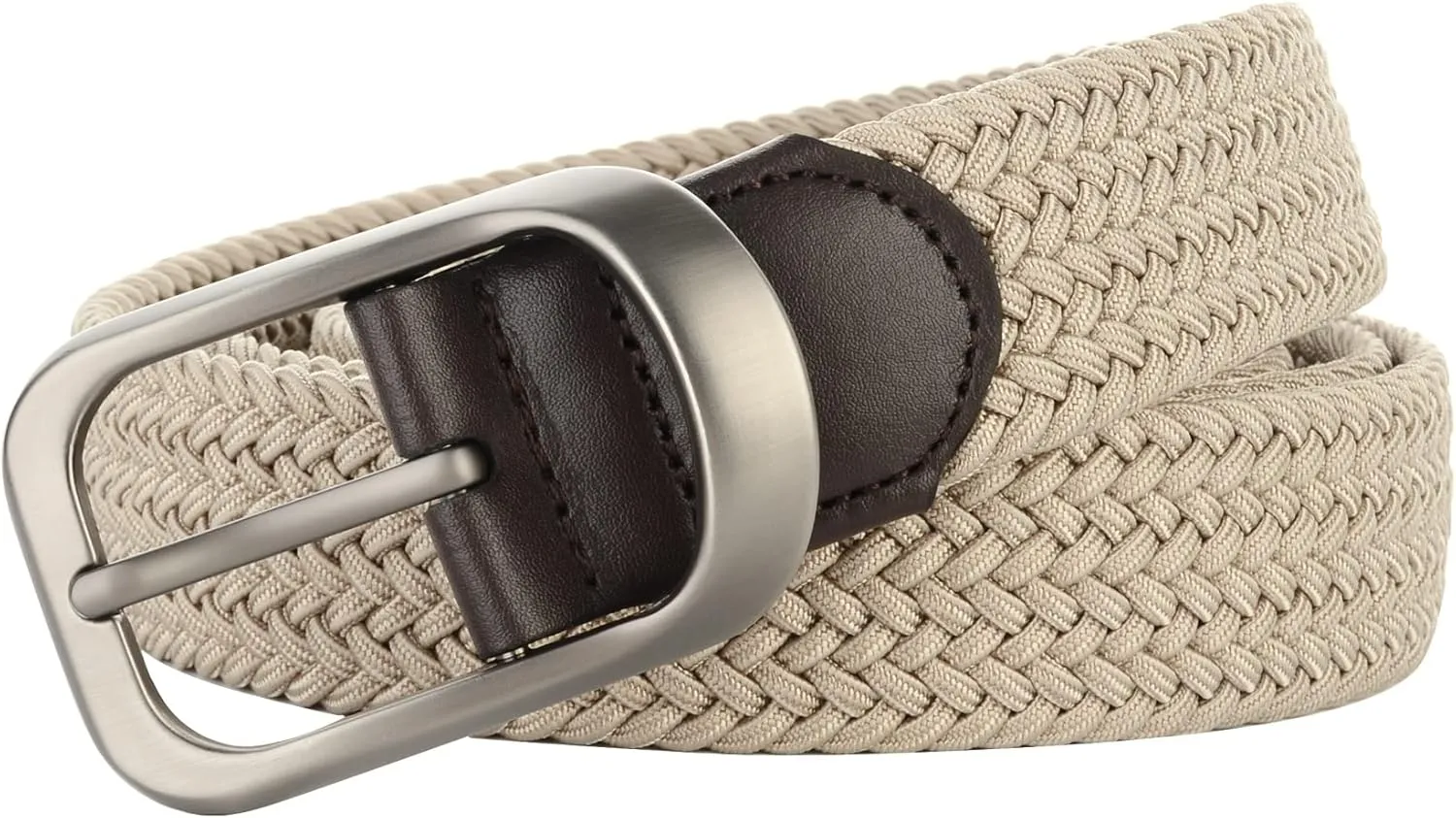 Plus Size 43'' to 75'' Mens Elastic Stretch Belts Big and Tall Belt